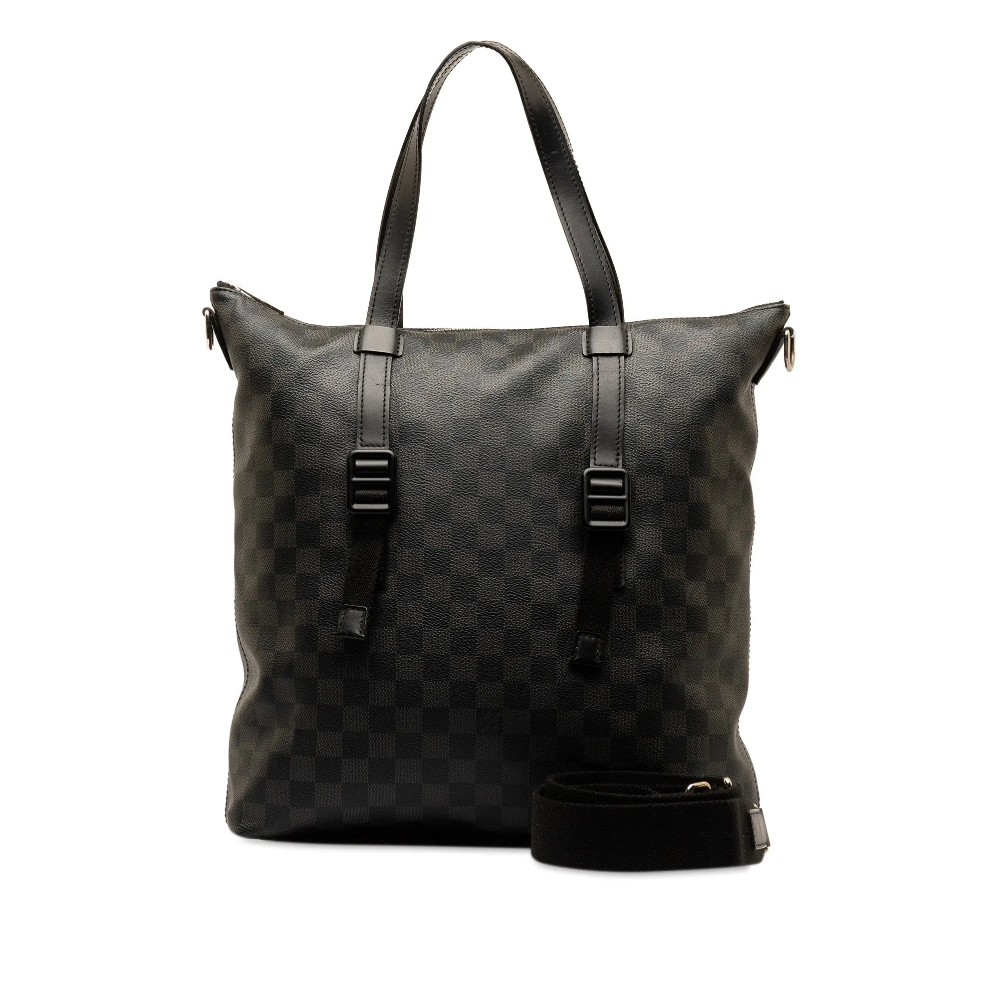 Black Louis Vuitton Damier Graphite Skyline Satchel