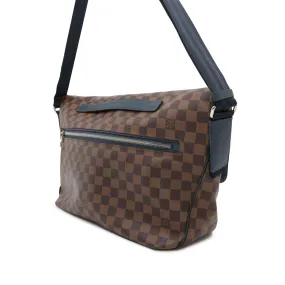 Brown Louis Vuitton Damier Ebene Sprinter GM Satchel