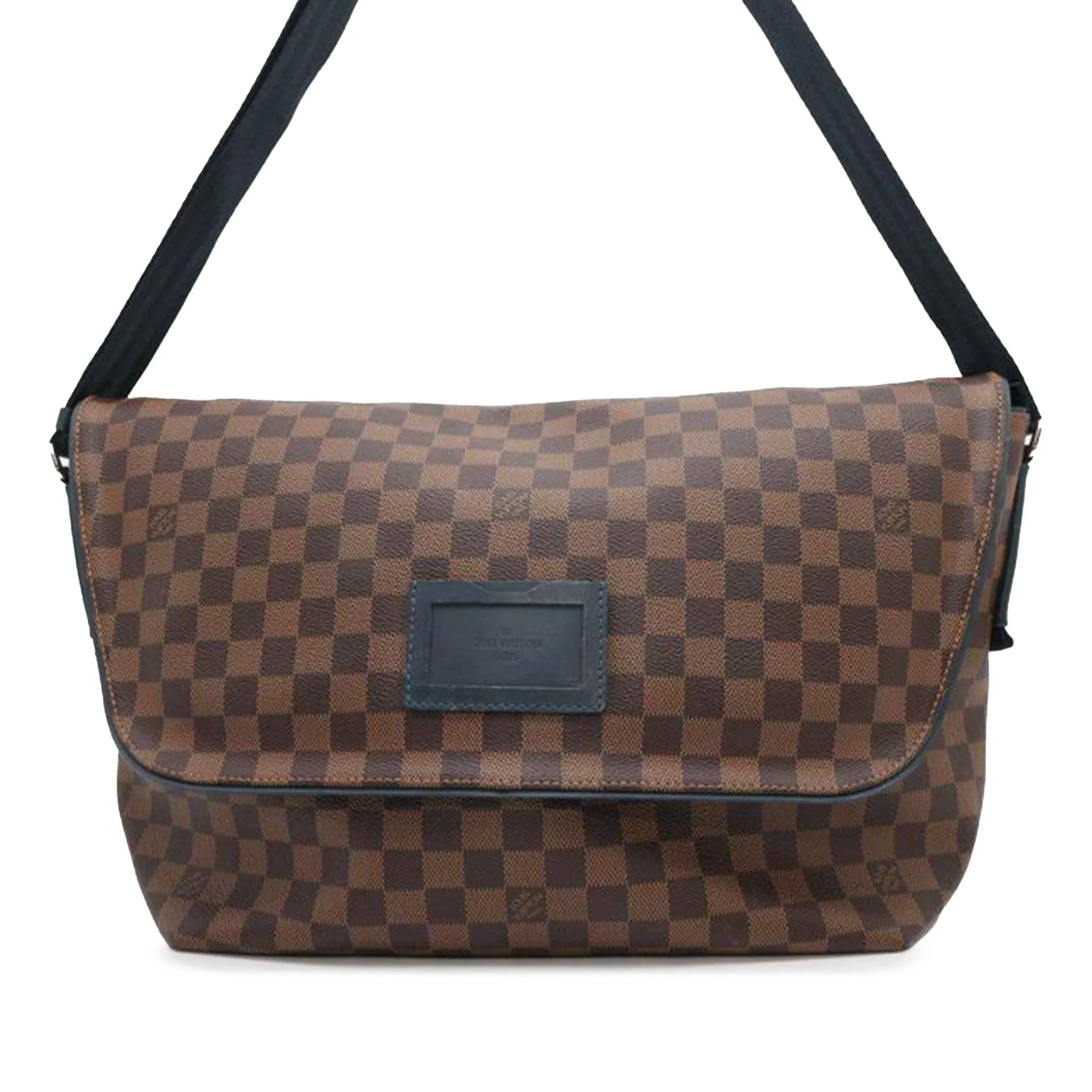 Brown Louis Vuitton Damier Ebene Sprinter GM Satchel