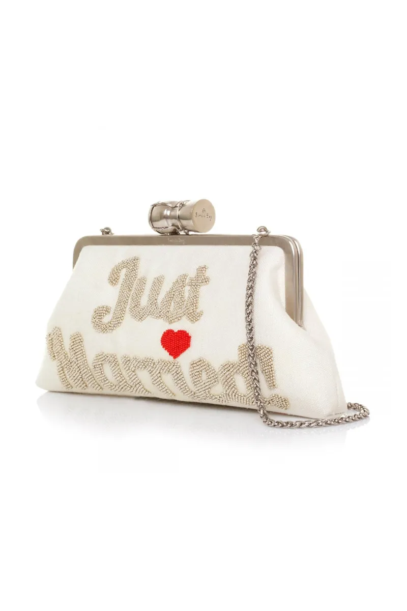 CHAMPAGNE JUST MARRIED IVORY CLASSIC
