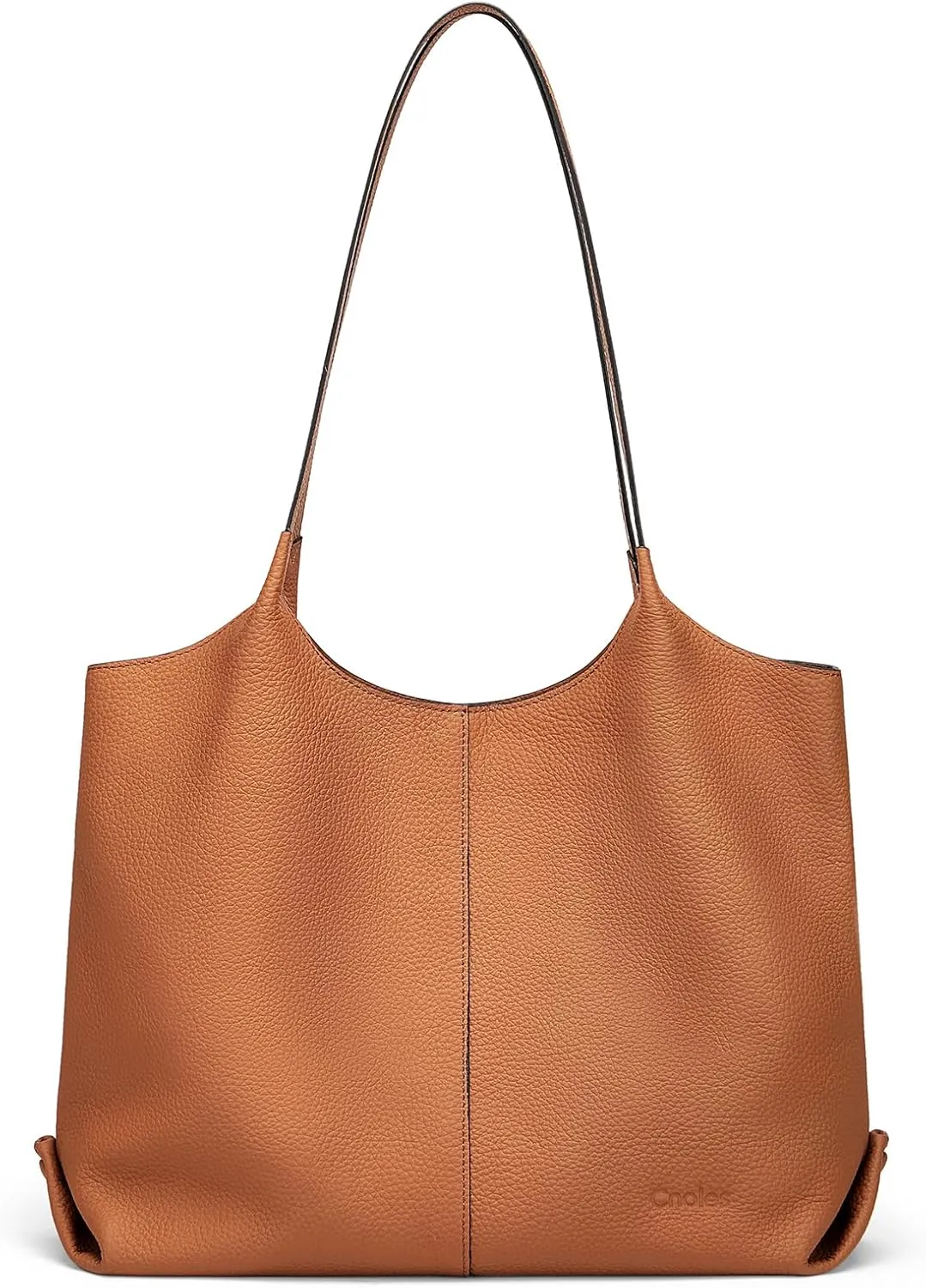 Cnoles Hobo Bag for Women Shoulder Tote Bag Ladies Top Handle Handbag Soft Genuine Leather Top-handle Purse