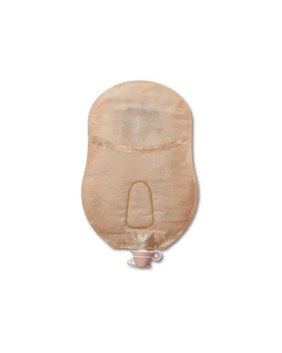 Hollister Premier 1-Piece Urostomy Pouch CeraPlus Soft Convex - 5 per box, 25MM (1"), BEIGE W/VEIWING OPTION - 23CM (9")