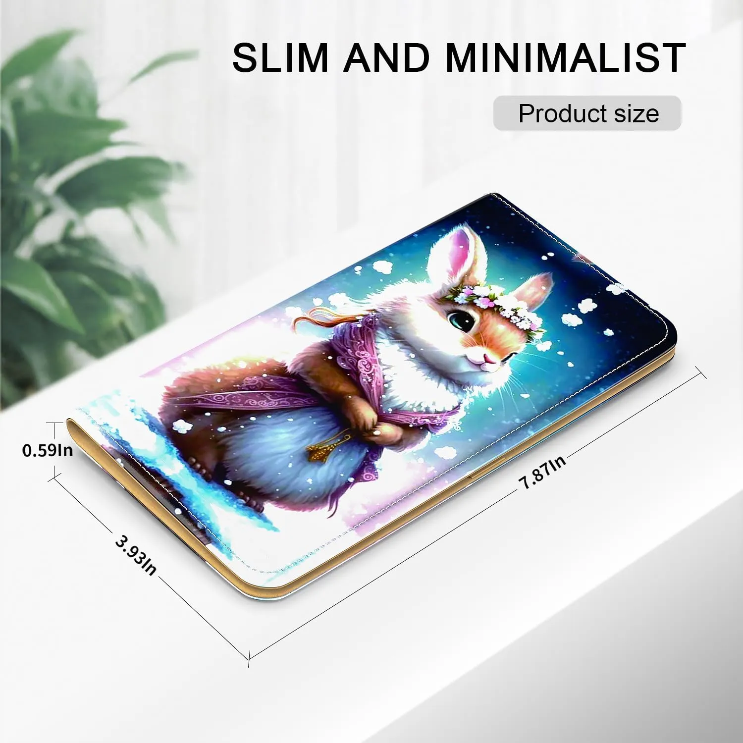 TANTIUE Wallet Women Ultra Slim Thin Leather Womens Wallet RFID Blocking Credit Card Holder Bifold Clutch Long Ladies wallet, 00-118