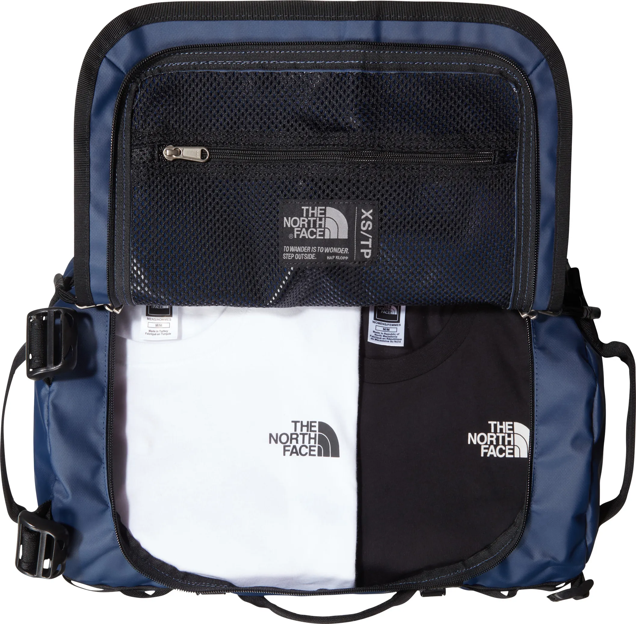 The North Face Base Camp Duffel - XS Summit Navy/TNF Black | Buy The North Face Base Camp Duffel - XS Summit Navy/TNF Black here | Outnorth